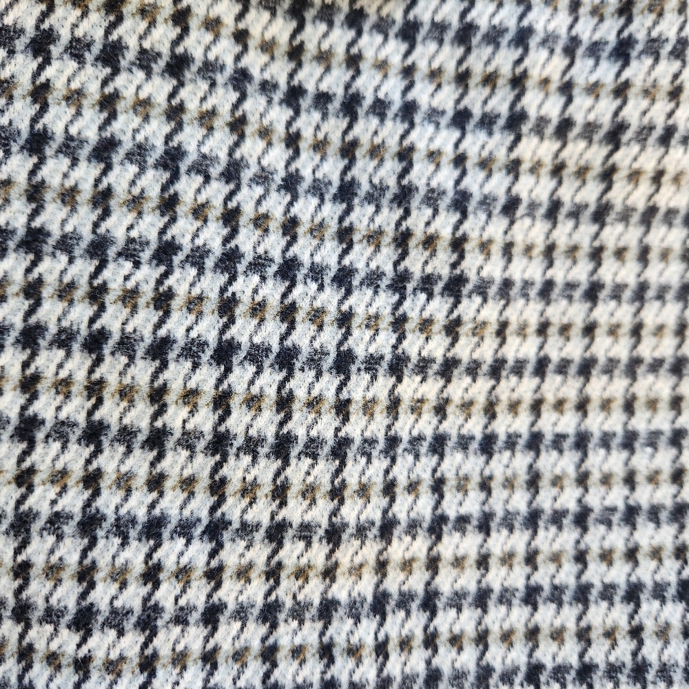 Madewell Oversized Knit Blazer In Houndstooth Womens Size XS Button Up Jacket - Picture 11 of 14